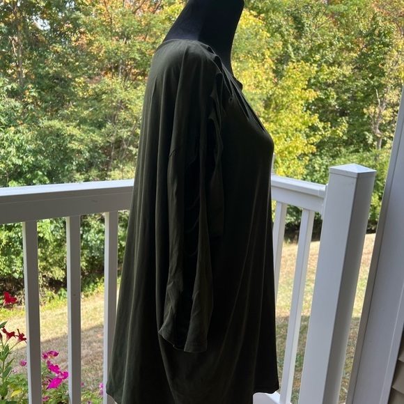 Torrid‎ vintage cotton jersey slashed out details - Picture 5 of 6